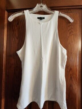 J. Crew White Crewneck Tee